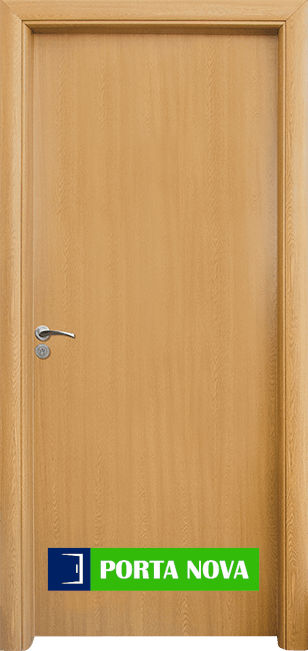 Интериорна HDF врата модел 030, цвят Светъл дъб