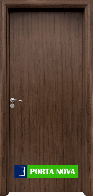 Интериорна HDF врата модел 030, цвят Орех