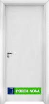 Интериорна HDF врата модел 030, цвят Бял