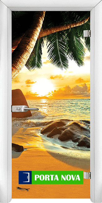 Print G 13-14 Beach sunset W