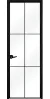Стъклена Врата Lusso L 9 Черен Мат