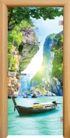 Стъклена Врата Standart Print G 13-15 Светъл Дъб