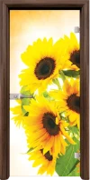 Стъклена Врата Standart Print G 13-4 Орех