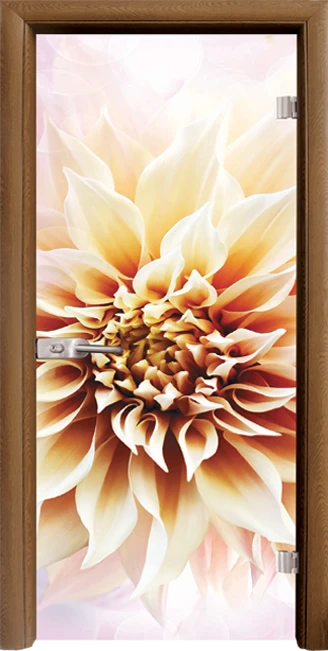 Стъклена Врата Standart Print G 13-5 Златен Дъб