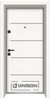 Входна Врата Unison Laminor L-107 Класическо Бяло